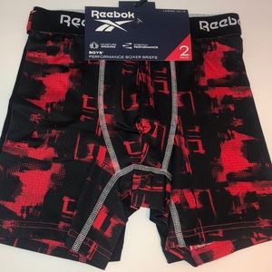 Reebok BOYS NWT Performance Boxer Briefs LARG12/14